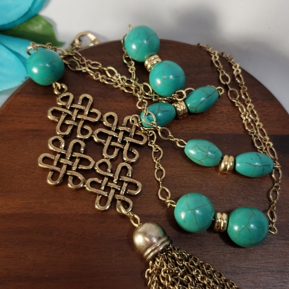 Jewelry - SALE!!🌼Boho Long Tassel Necklace